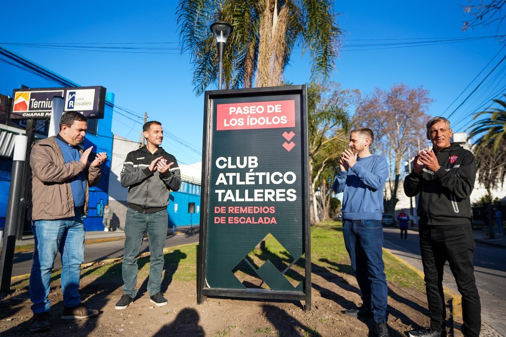 Lanús transformó el Boulevard de Rosales con nuevas obras, junto a Álvarez y&nbsp;Decuzzi