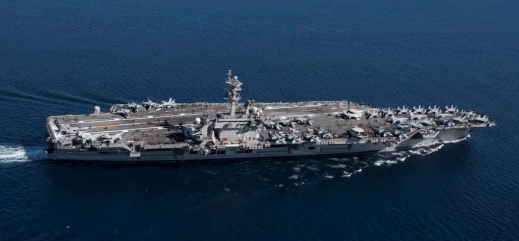 Estados Unidos derribó un dron iraní que se aproximaba al portaaviones USS Abraham Lincoln 