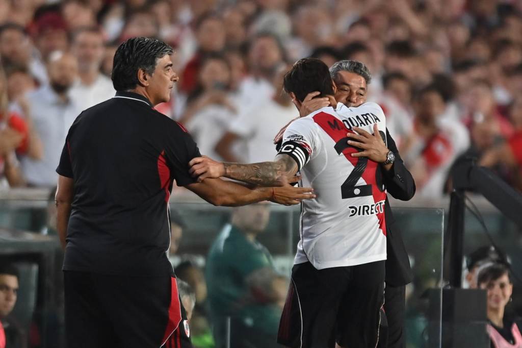 River Plate festejó con triunfo y emoción en la despedida de Marcelo Gallardo ante&nbsp;Banfield