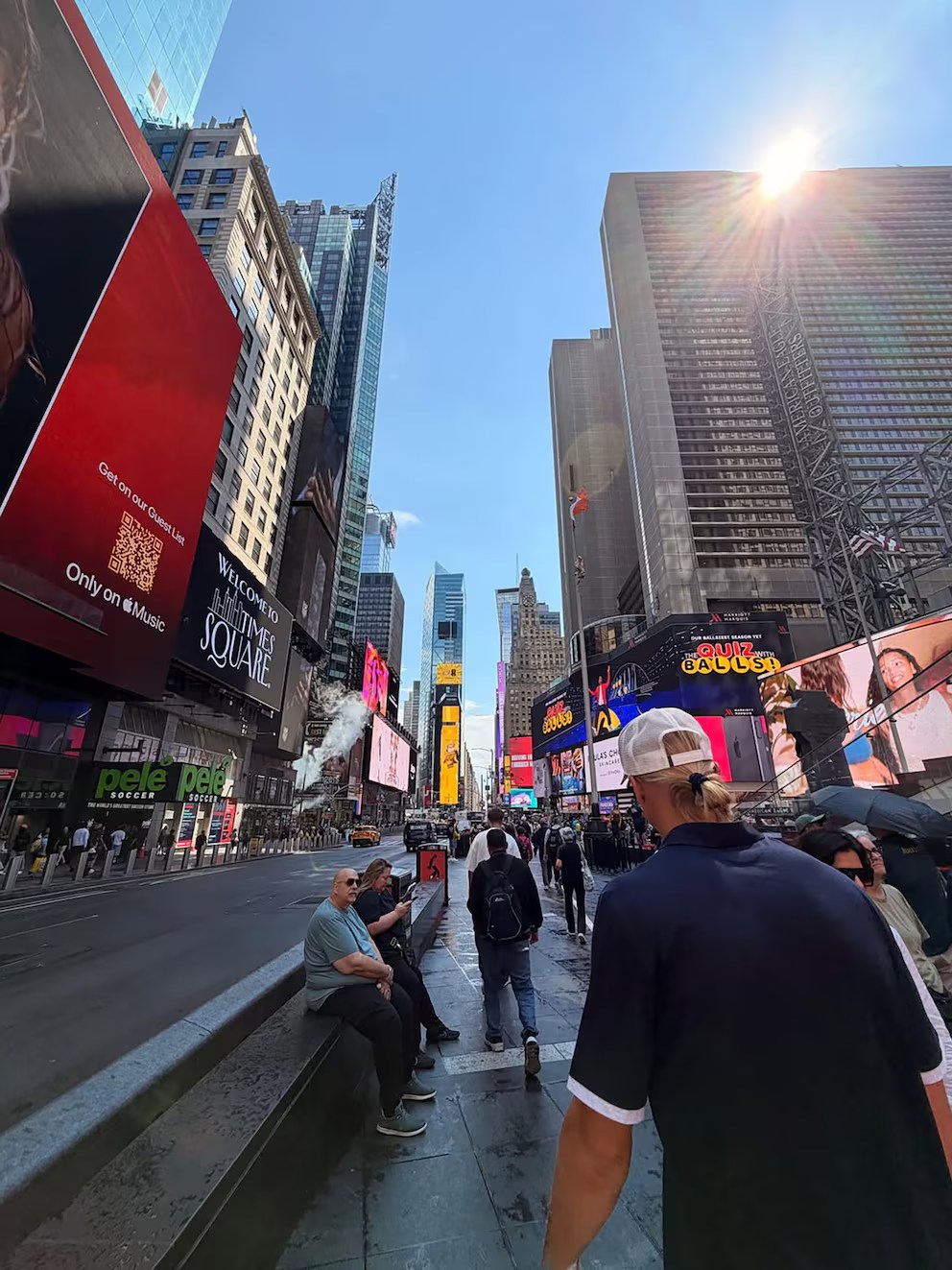 Sorpresa en Nueva York: una figura del Mundial se mostró como un turista común