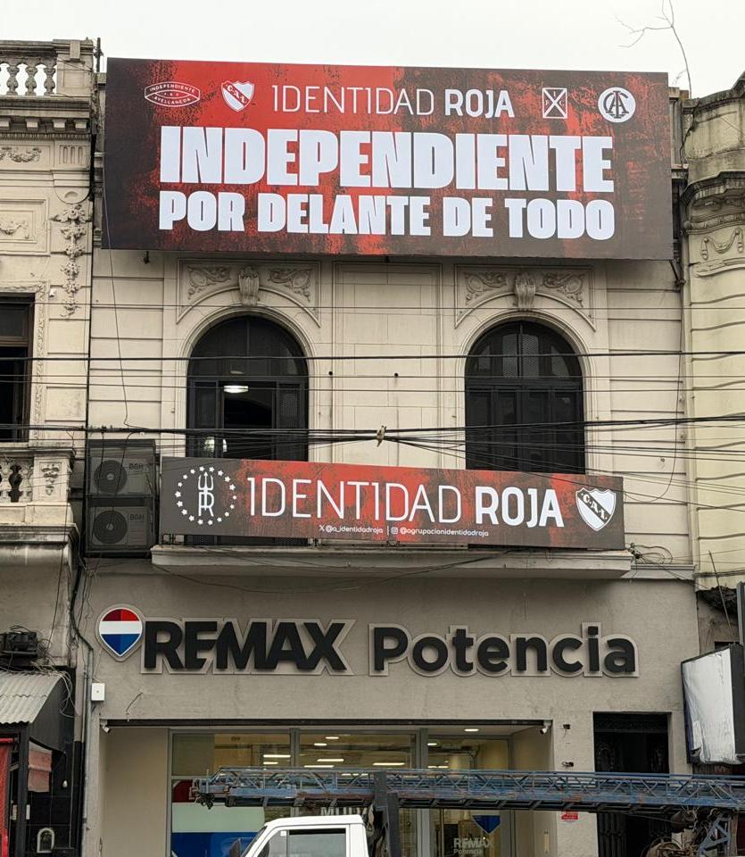Identidad Roja inaugura su nueva sede social a metros de&nbsp;Independiente