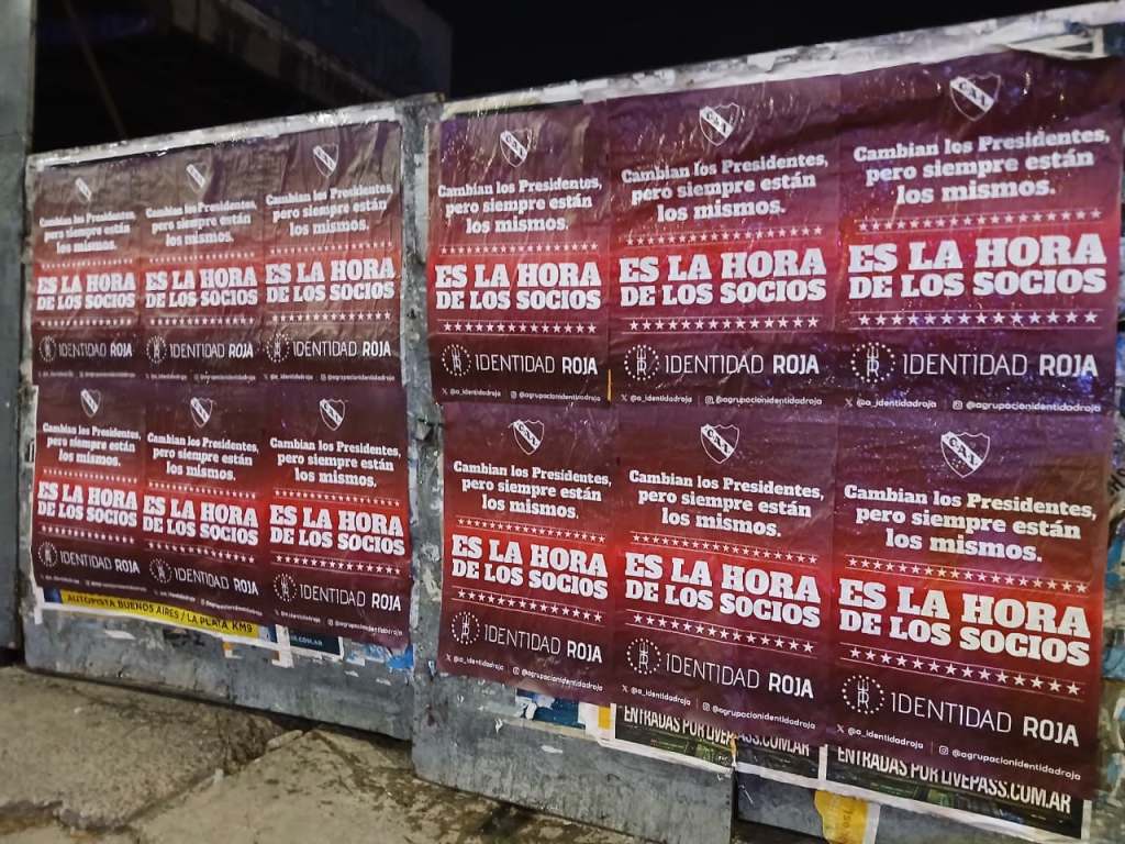 Identidad roja salió a marcar la cancha: «Es la hora de los&nbsp;socios»